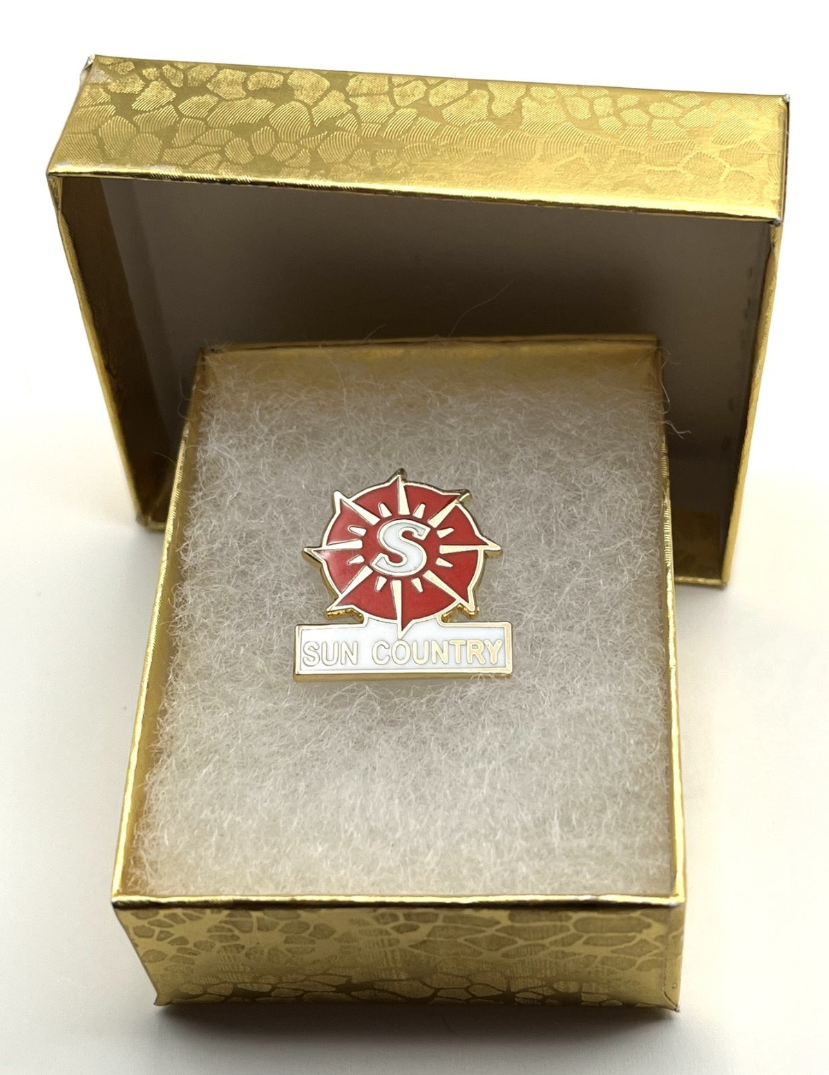 Sun Country Airlines Sunburst Logo Lapel Pin – Repro Gift