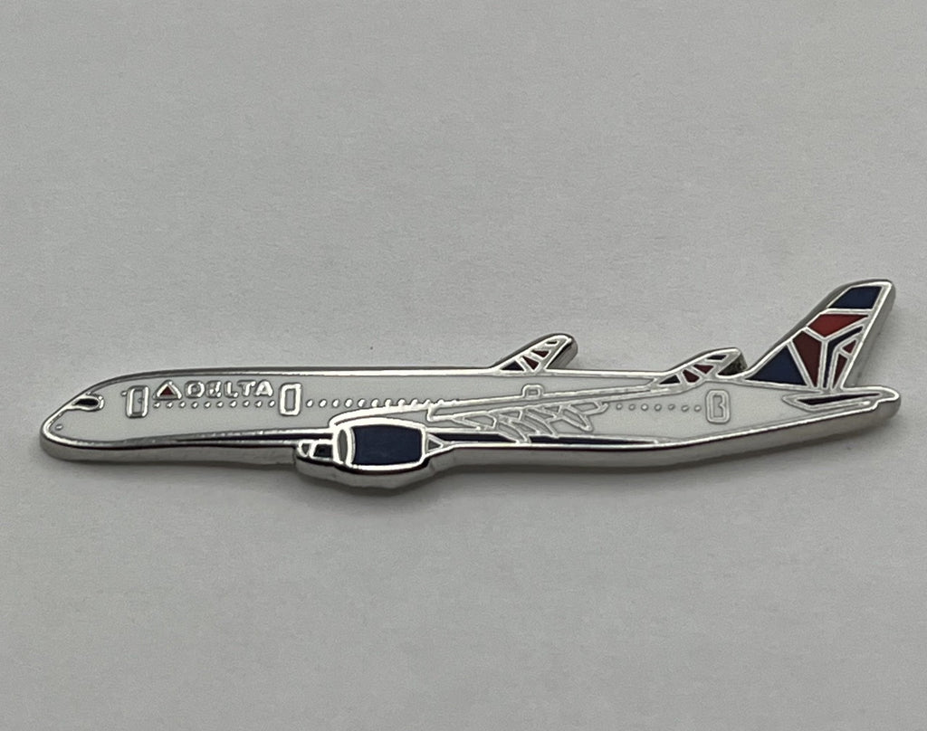 Delta Air Lines Airbus A350 Airplane Lapel Pin ~ Repro Gift