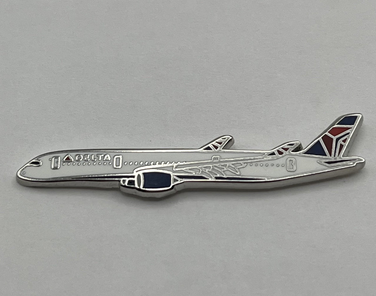 Delta Air Lines Airbus A350 Airplane Lapel Pin ~ Repro Gift