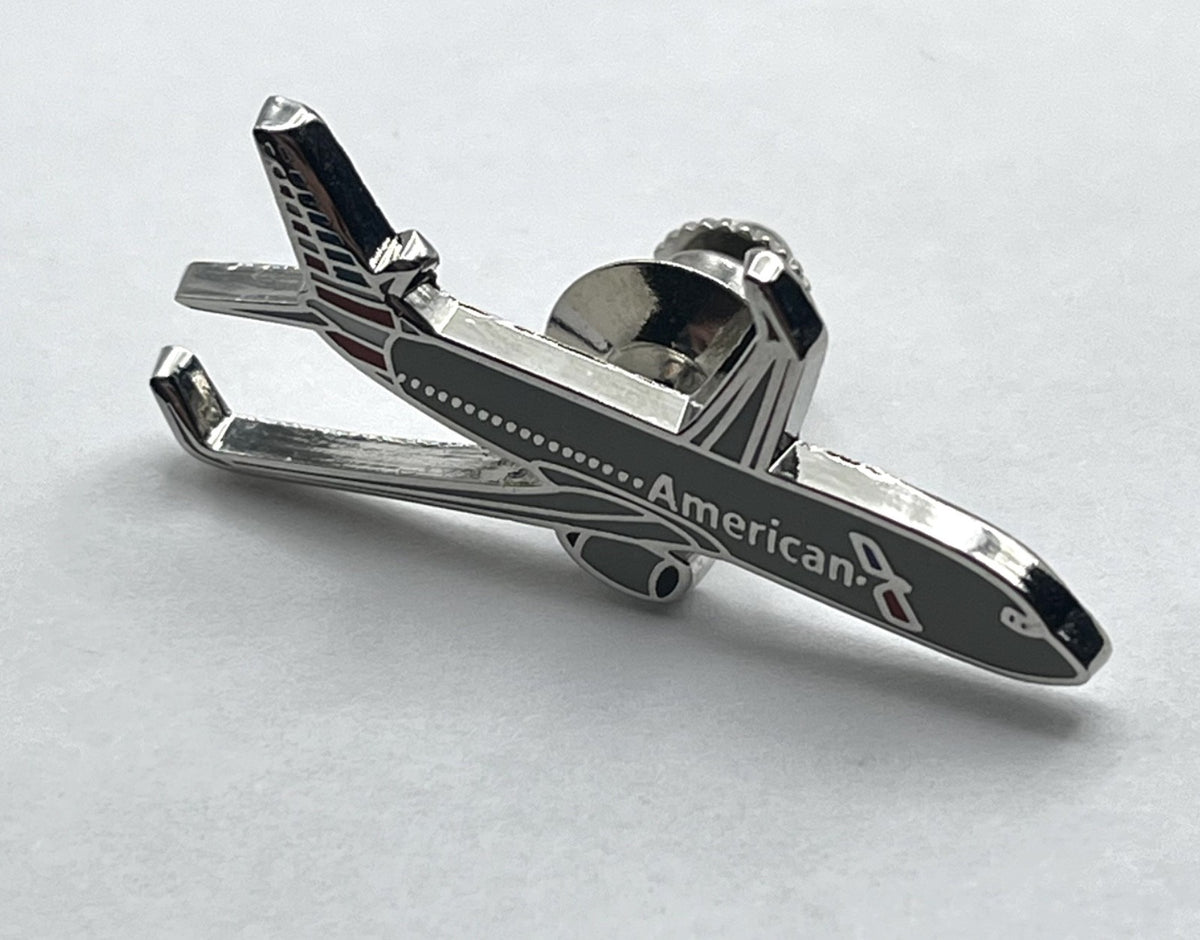 American Airlines Boeing 737 Airplane Lapel Pin – Modern Reproduction Gift