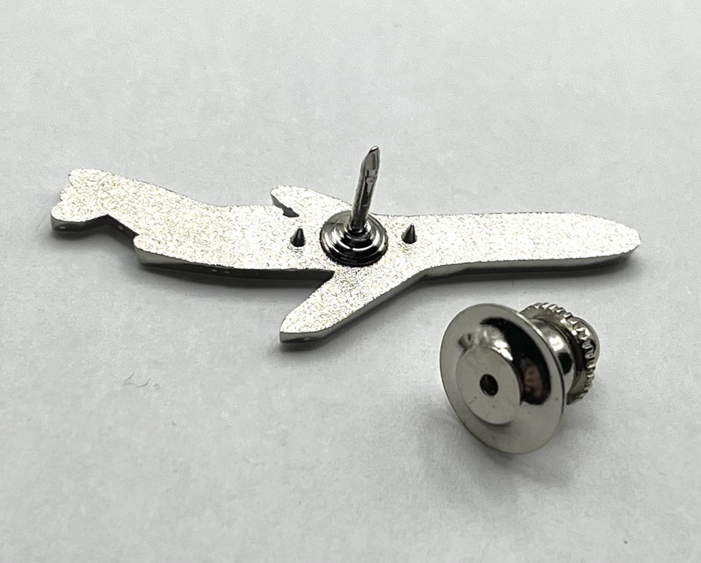 Western Airlines Boeing 727 Airplane Lapel Pin – Modern Reproduction Gift