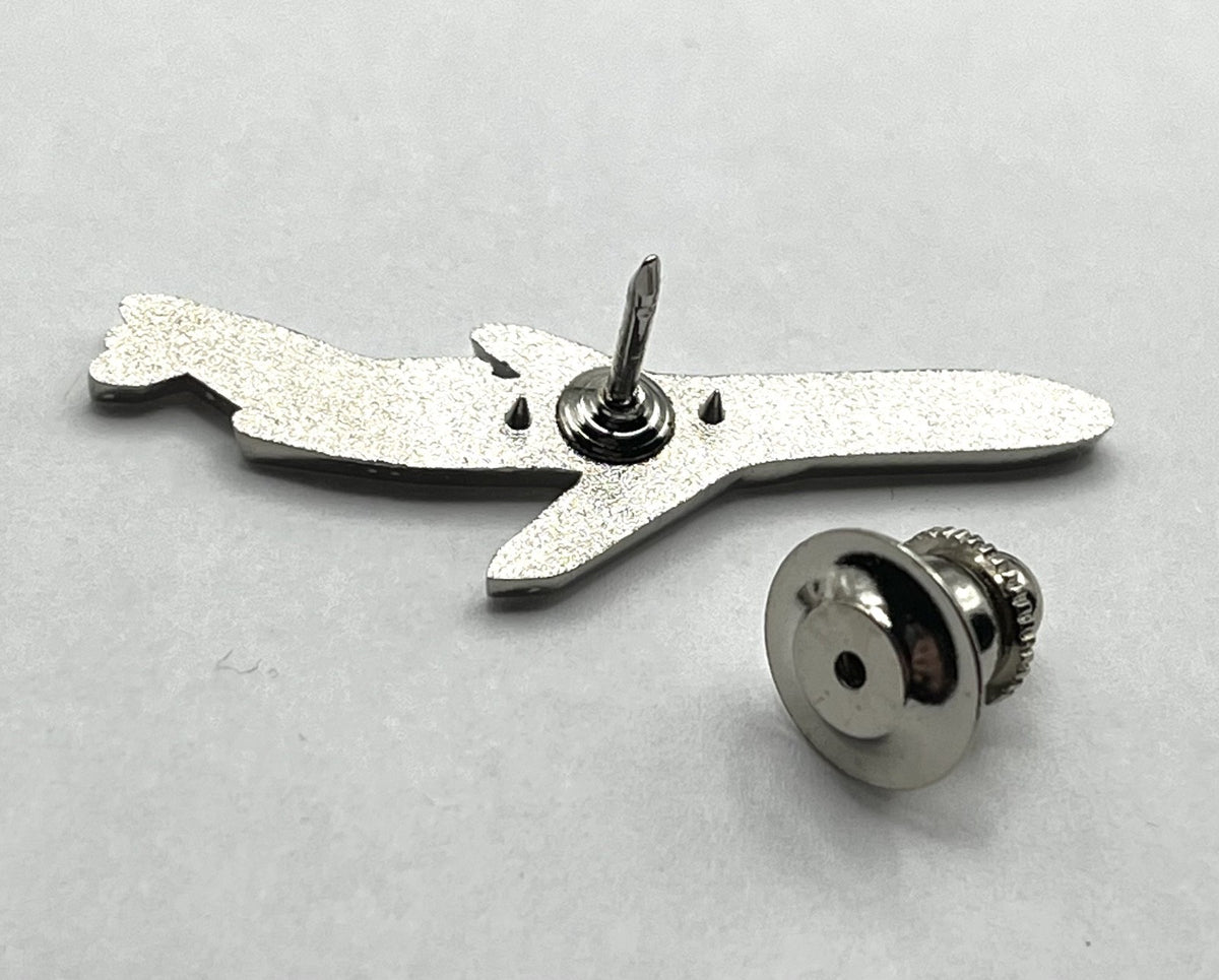 Western Airlines Boeing 727 Airplane Lapel Pin – Modern Reproduction Gift