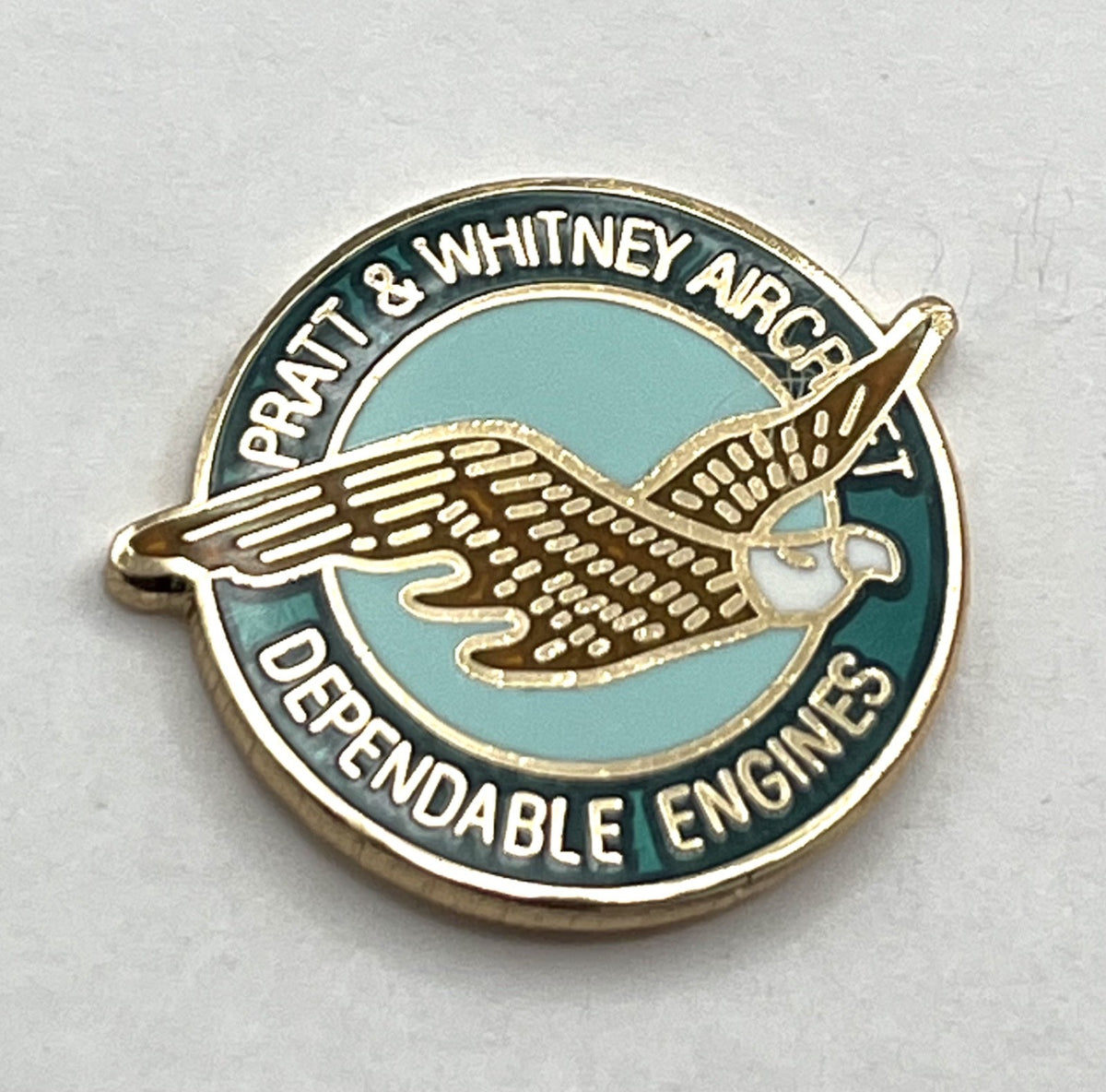 Pratt & Whitney Aircraft Dependable Engines Eagle Lapel Pin – Repro Gift