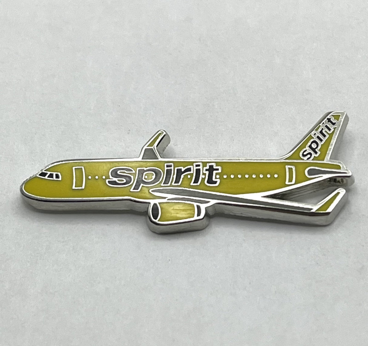 Spirit Airlines Airbus A320 Airplane Lapel Pin - Repro Gift