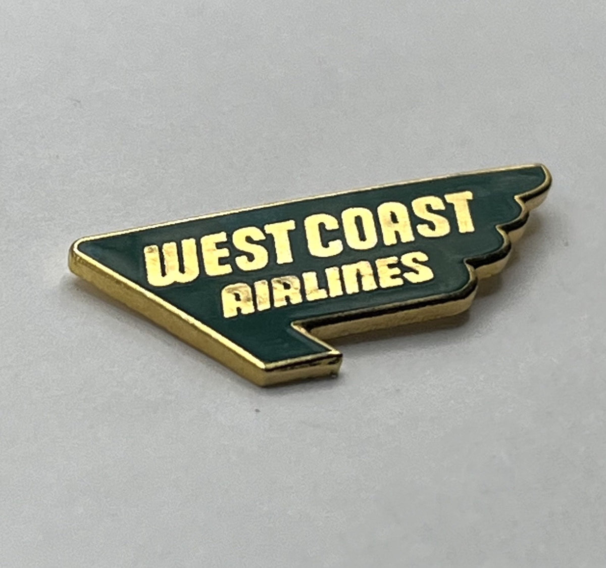 West Coast Airlines Wing Logo Lapel Pin – Repro Gift