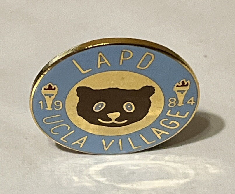 1984 Olympic Pin ~ LAPD UCLA Village