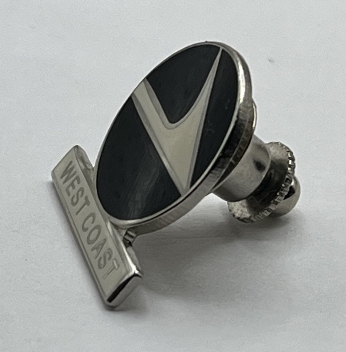 West Coast Airlines Round Logo Lapel Pin – Repro Gift