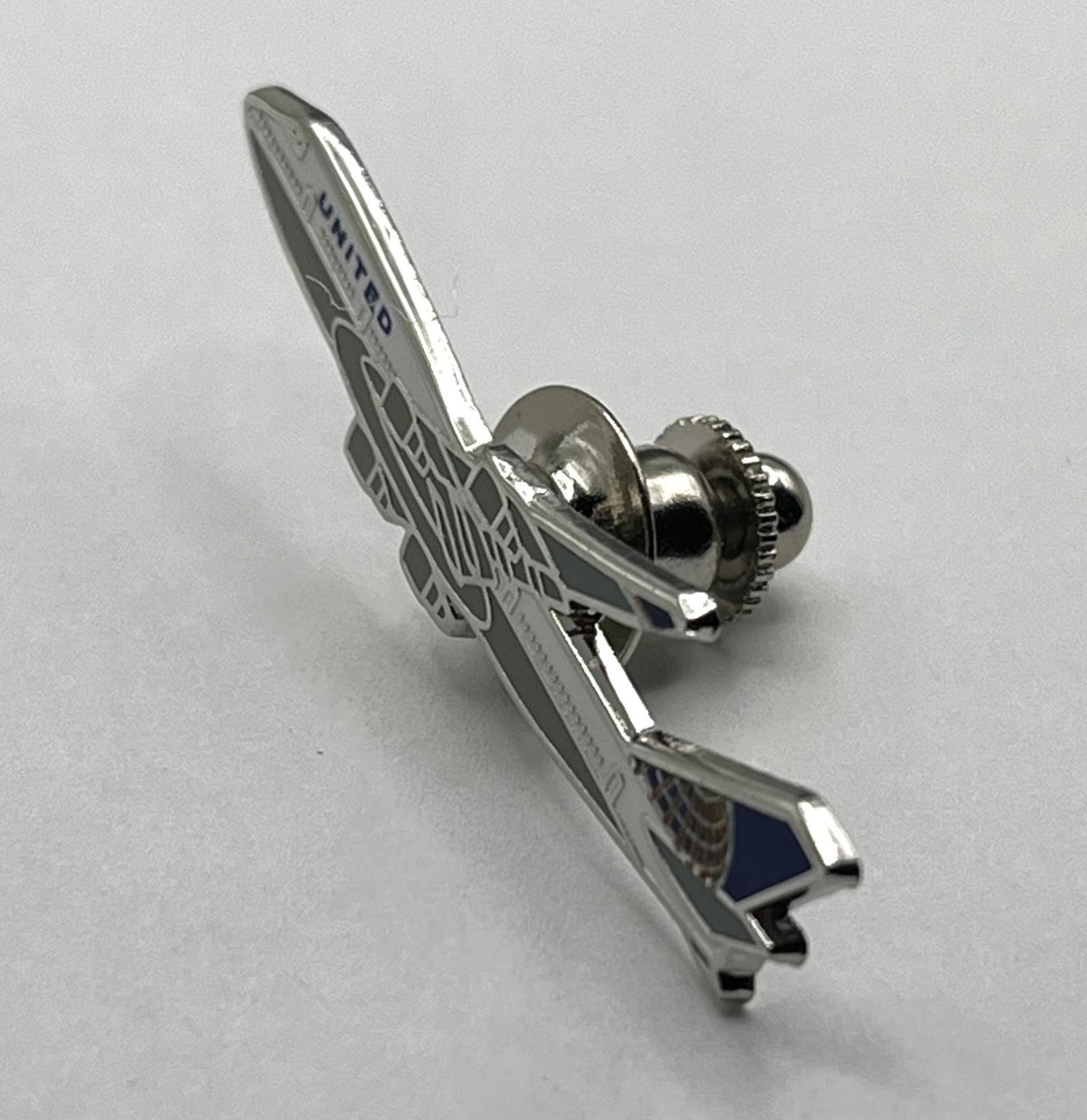 United Airlines Boeing 747 Airplane Lapel Pin – Modern Reproduction Gift