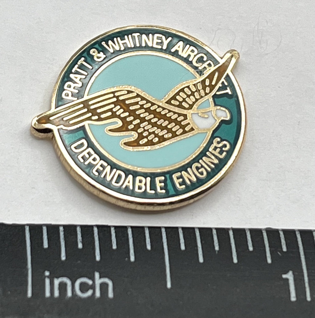 Pratt & Whitney Aircraft Dependable Engines Eagle Lapel Pin – Repro Gift