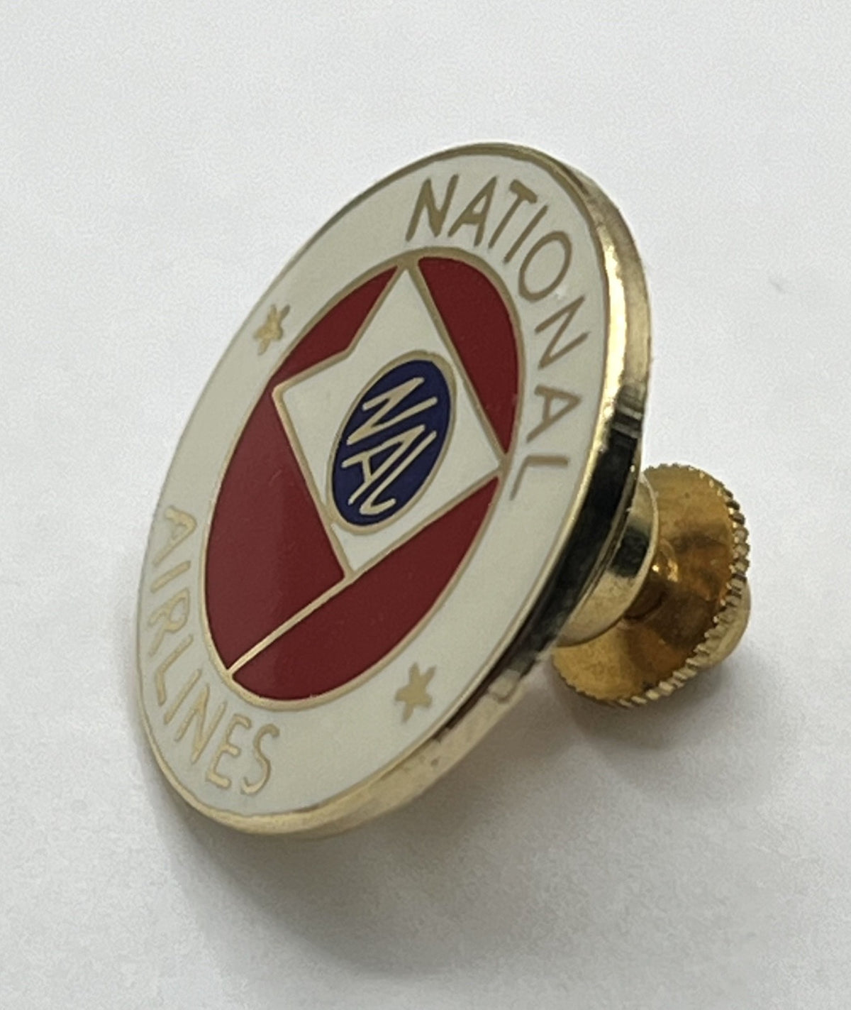 National Airlines NAL Round Logo Lapel Pin – Repro Gift