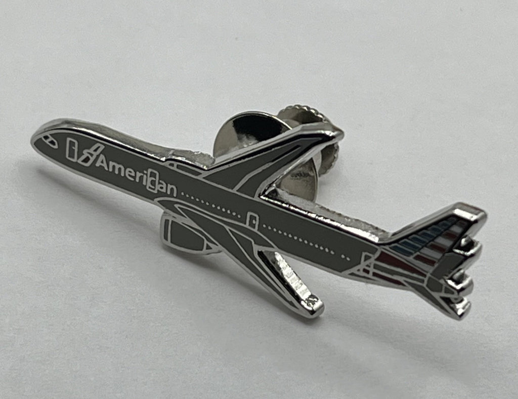 American Airlines Boeing 787 Airplane Lapel Pin – Modern Reproduction Gift