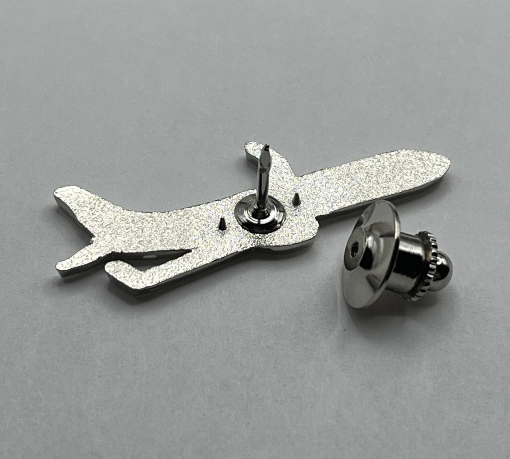 Delta Air Lines Boeing 737 Airplane Lapel Pin – Modern Reproduction Gift