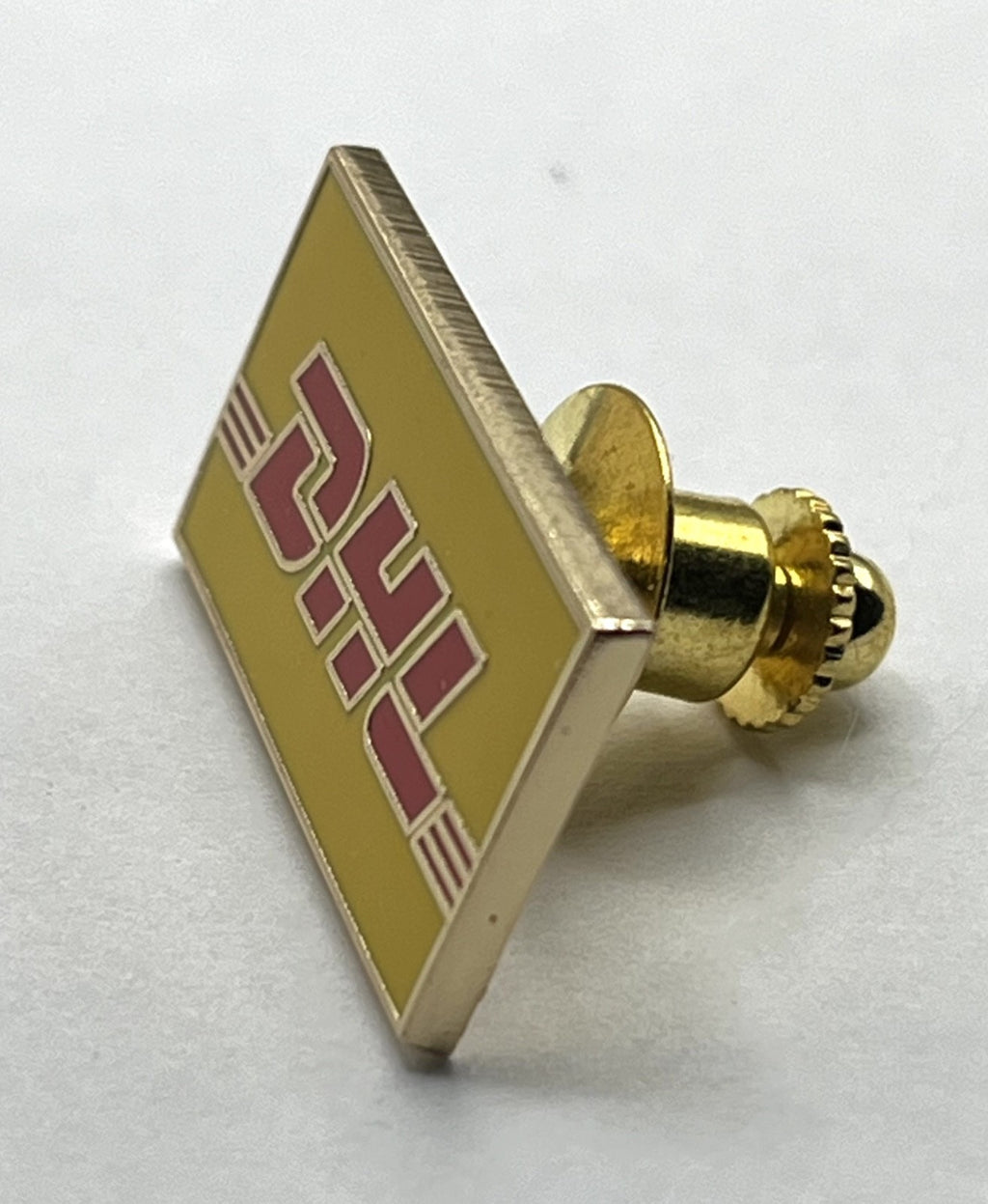 DHL Yellow Red Logo Lapel Pin – Repro Gift