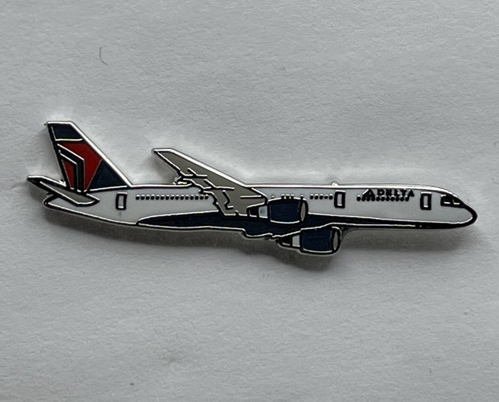 Delta Air Lines Boeing 757 Airplane Lapel Pin – Modern Repro Gift
