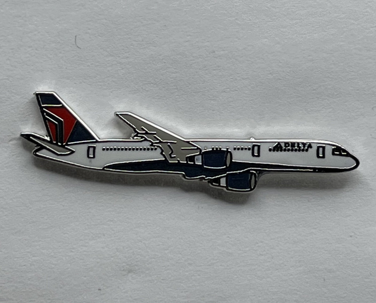 Delta Air Lines Boeing 757 Airplane Lapel Pin – Modern Repro Gift