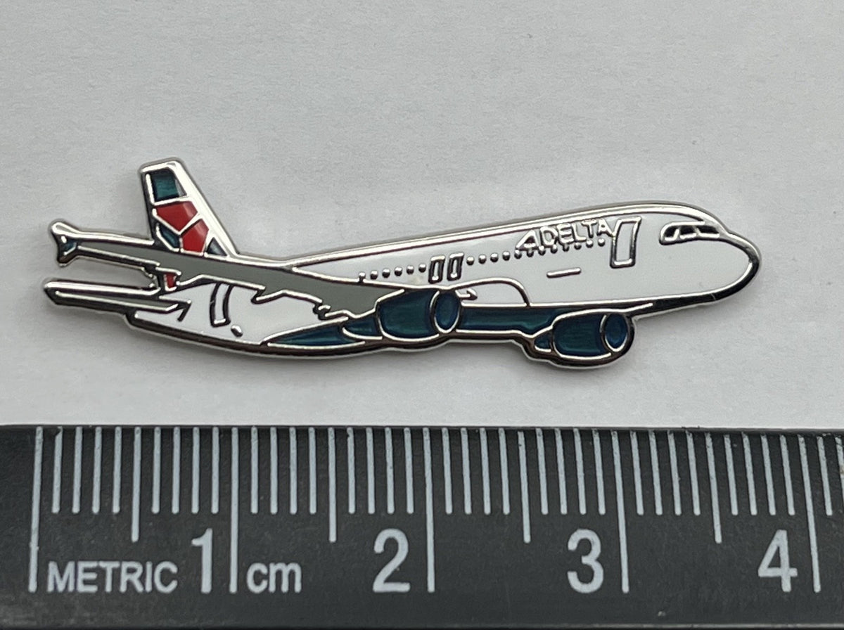 Delta Air Lines Airbus A320 Airplane Lapel Pin ~ Repro Gift