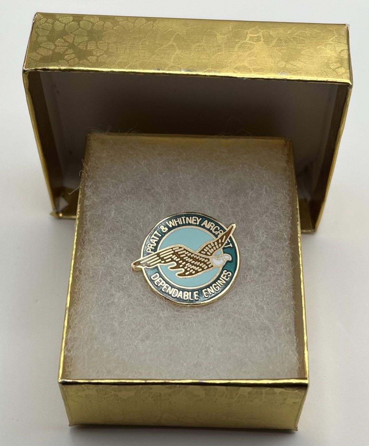 Pratt & Whitney Aircraft Dependable Engines Eagle Lapel Pin – Repro Gift