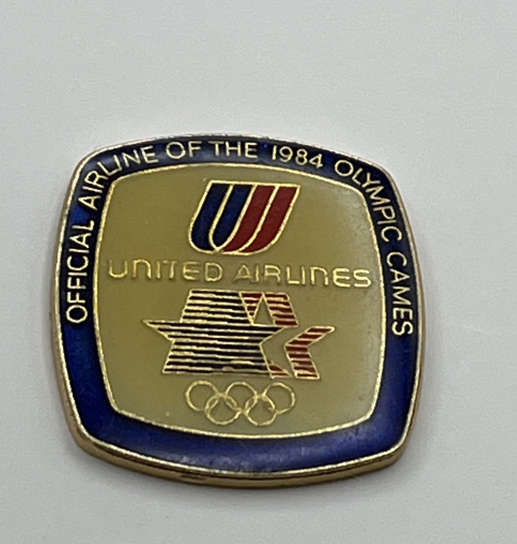 1984 United Airlines Olympic "ERROR" Pin ~ LA ~ Los Angeles Summer Games