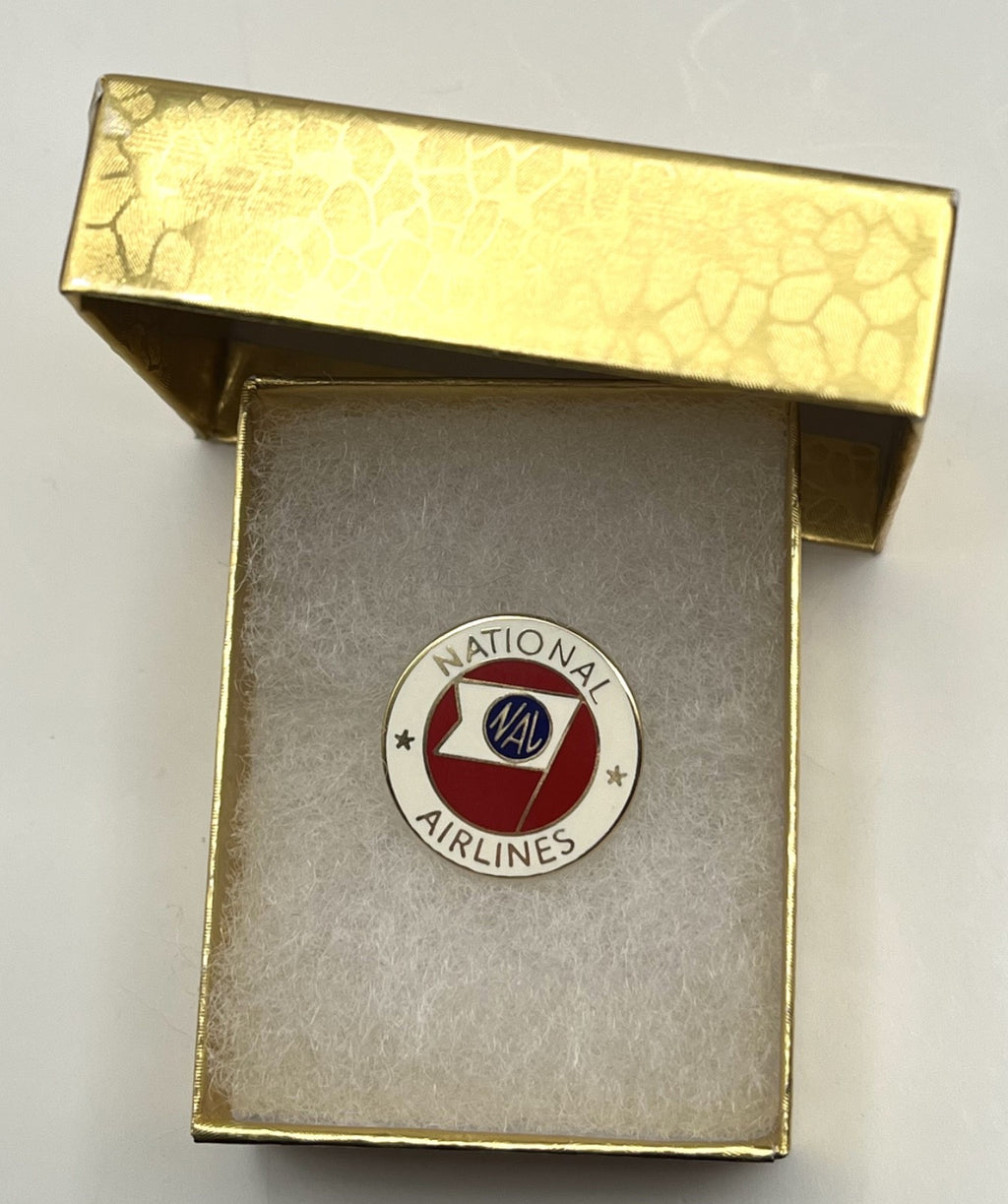 National Airlines NAL Round Logo Lapel Pin – Repro Gift