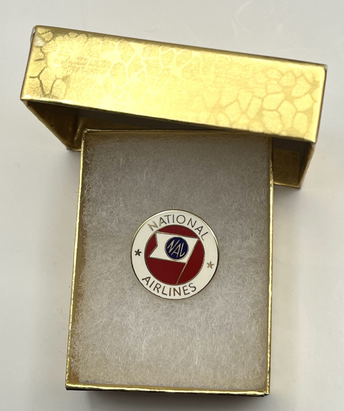 National Airlines NAL Round Logo Lapel Pin – Repro Gift