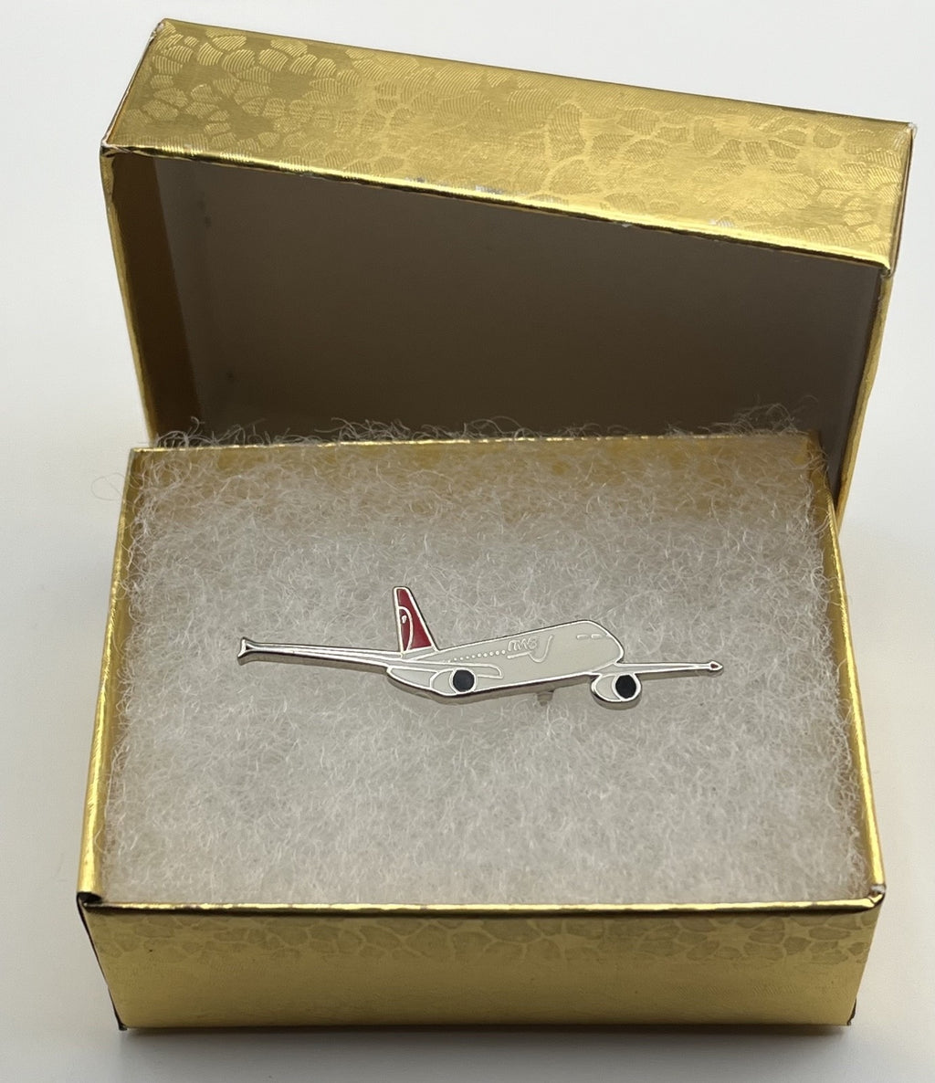 Northwest Airlines Airbus A320 Airplane Lapel Pin - Repro Gift