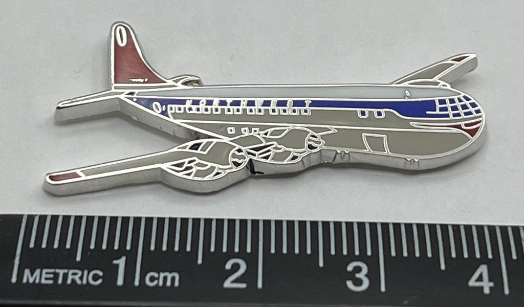 Northwest Airlines Boeing 377 Stratocruiser Airplane Lapel Pin ~ Repro Gift