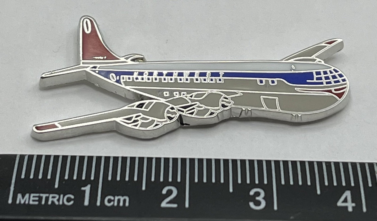 Northwest Airlines Boeing 377 Stratocruiser Airplane Lapel Pin ~ Repro Gift