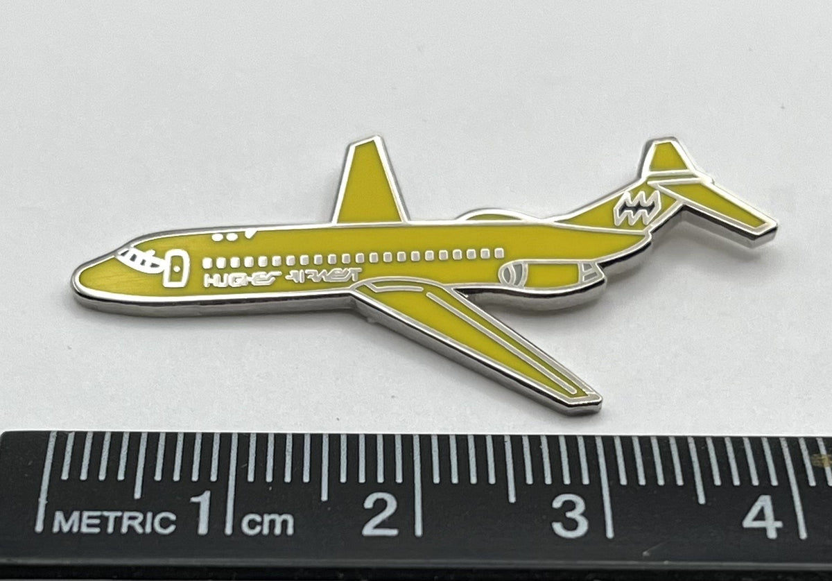Hughes Airwest DC-9 Airplane Lapel Pin – Modern Reproduction Gift