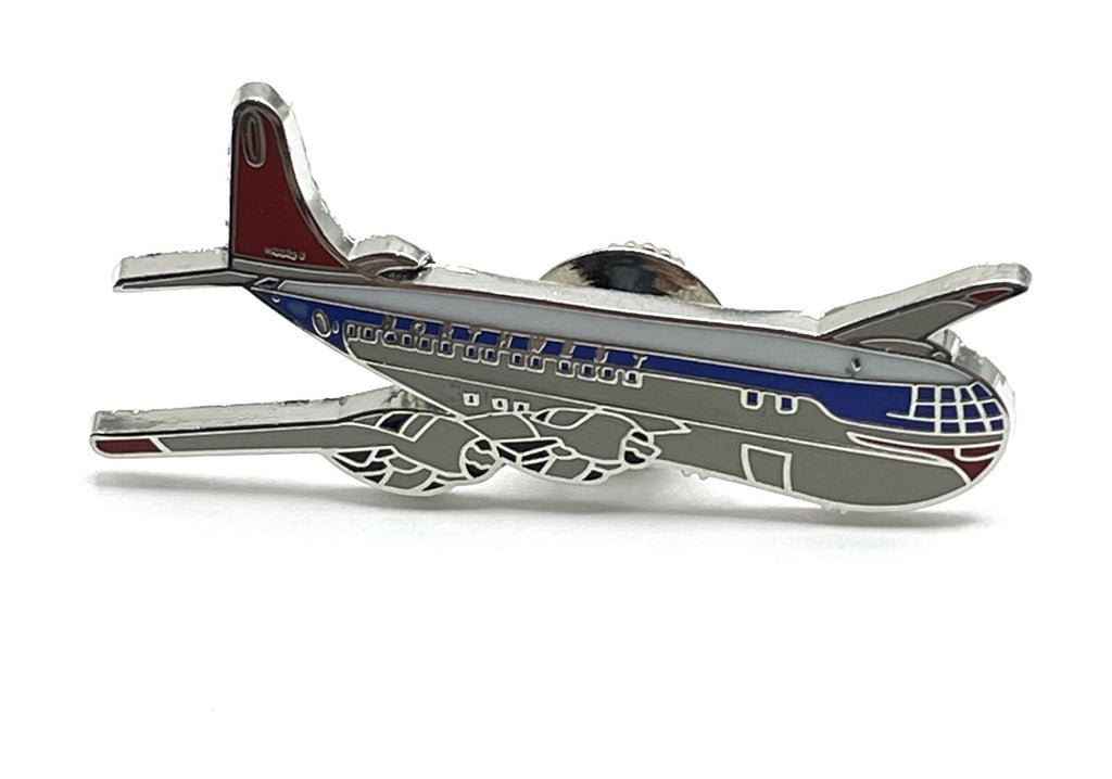 Northwest Airlines Boeing 377 Stratocruiser Airplane Lapel Pin ~ Repro Gift