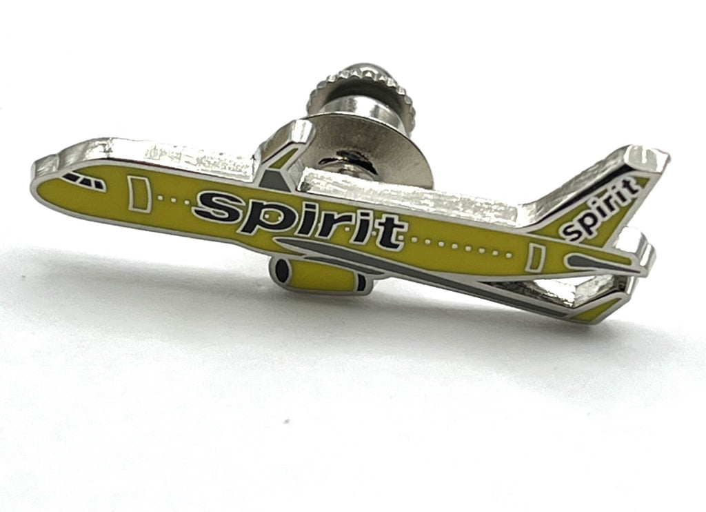Spirit Airlines Airbus A320 Airplane Lapel Pin - Repro Gift