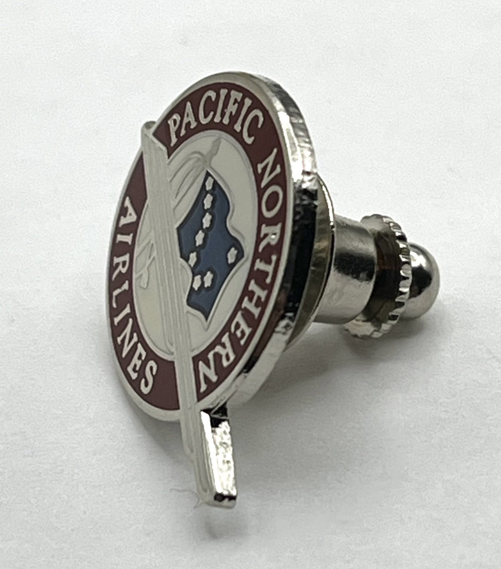 Pacific Northern Airlines Round Logo Lapel Pin –  Repro Gift