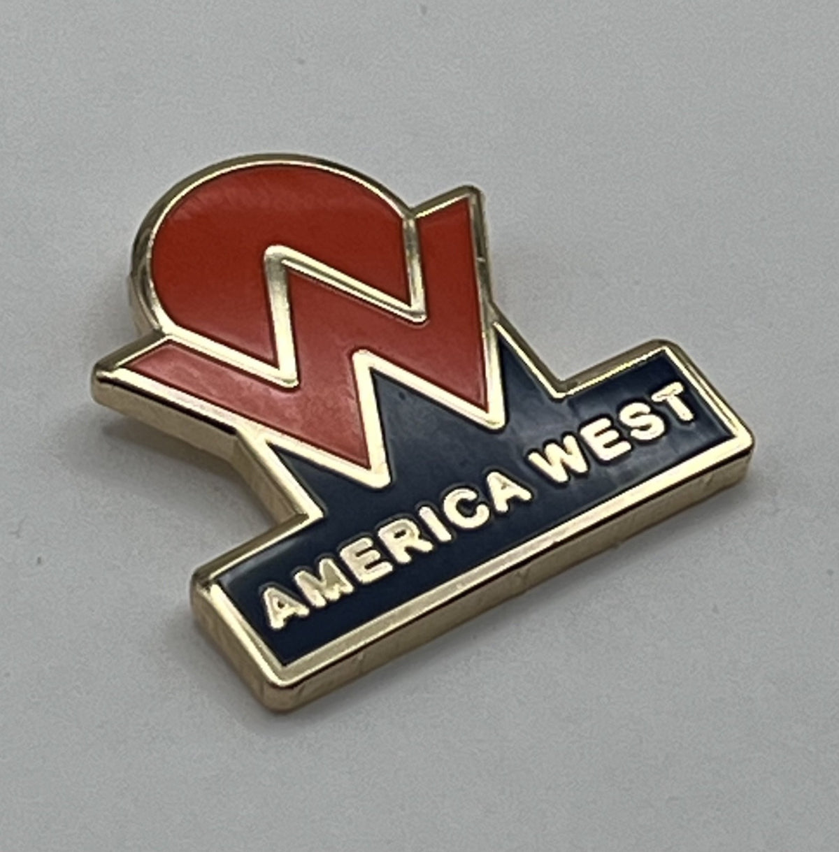 America West Airlines Logo Lapel Pin – Repro Gift