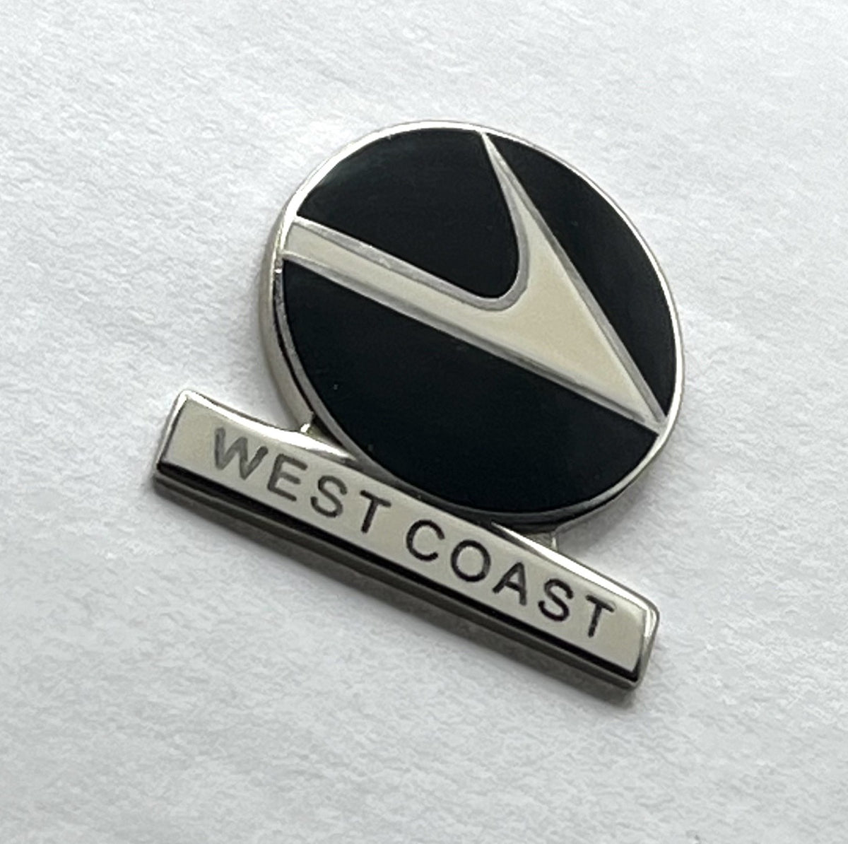 West Coast Airlines Round Logo Lapel Pin – Repro Gift