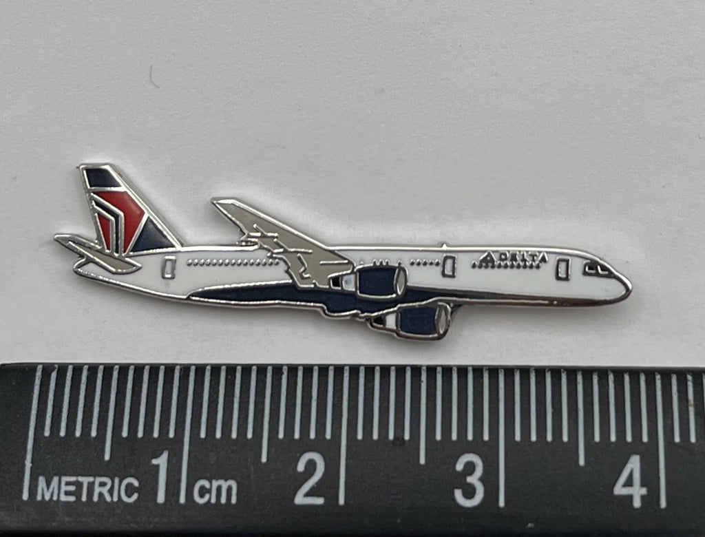 Delta Air Lines Boeing 757 Airplane Lapel Pin – Modern Repro Gift