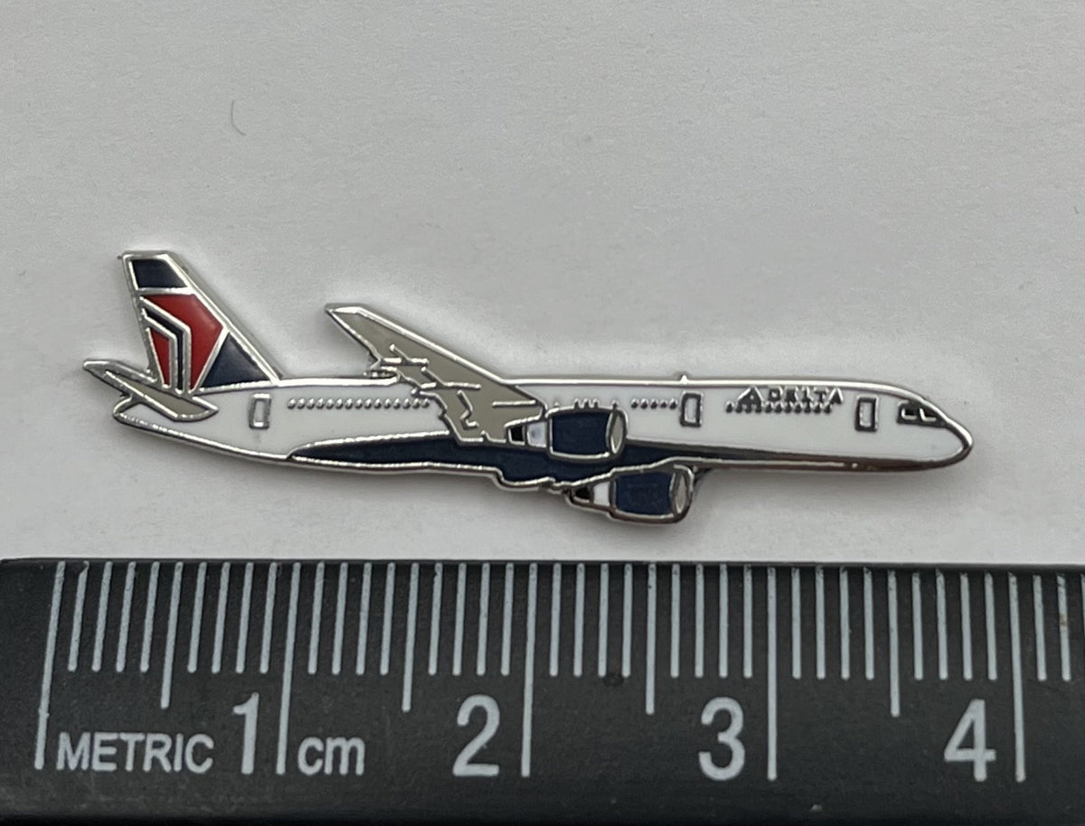 Delta Air Lines Boeing 757 Airplane Lapel Pin – Modern Repro Gift