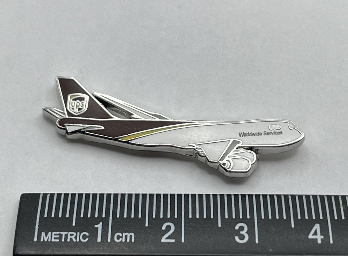 UPS Airlines Boeing 747 Airplane Lapel Pin – Modern Reproduction Gift
