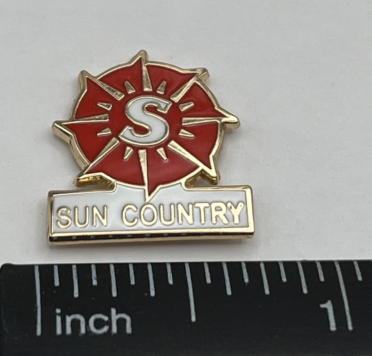 Sun Country Airlines Sunburst Logo Lapel Pin – Repro Gift