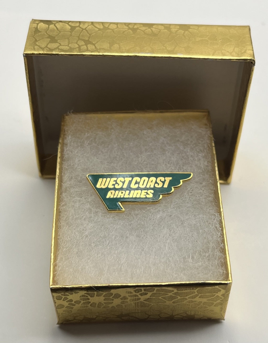 West Coast Airlines Wing Logo Lapel Pin – Repro Gift