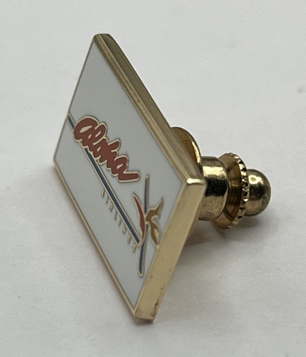 Aloha Airlines script-logo lapel pin — Repro Gift