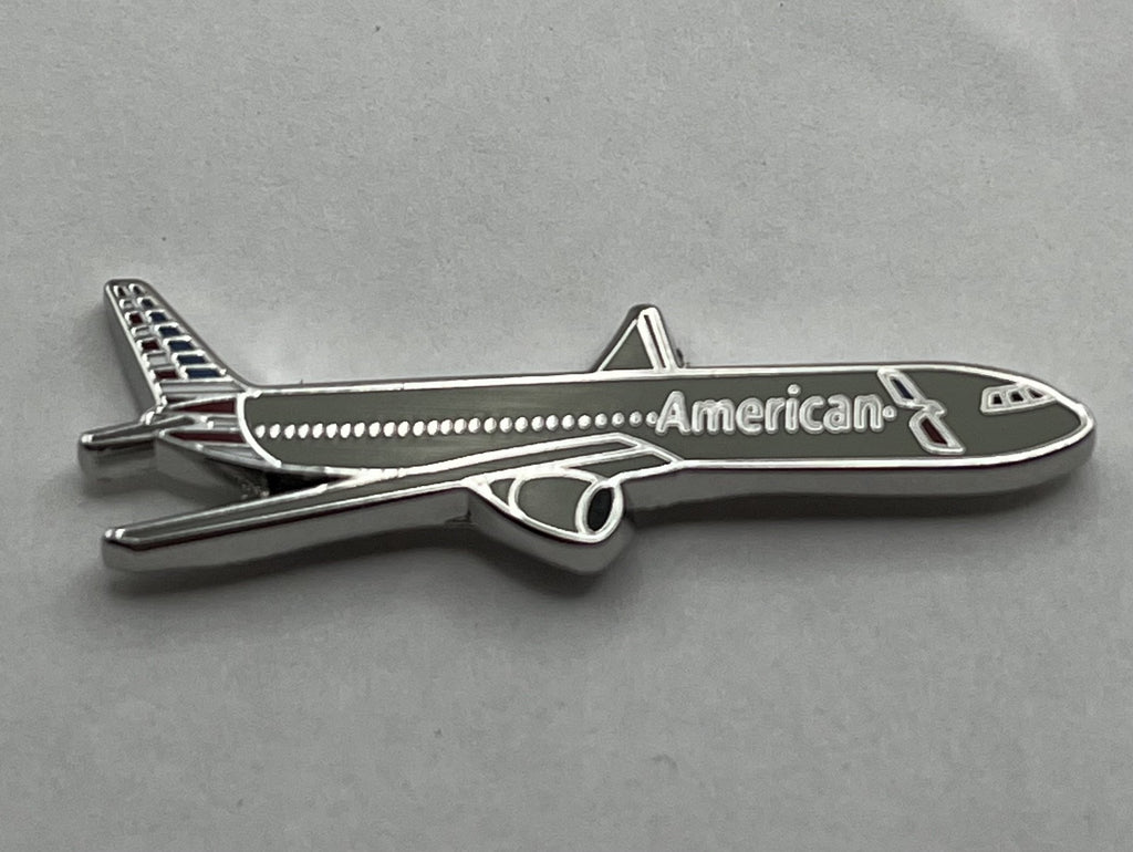 American Airlines Boeing 777 Airplane Lapel Pin Repro Gift