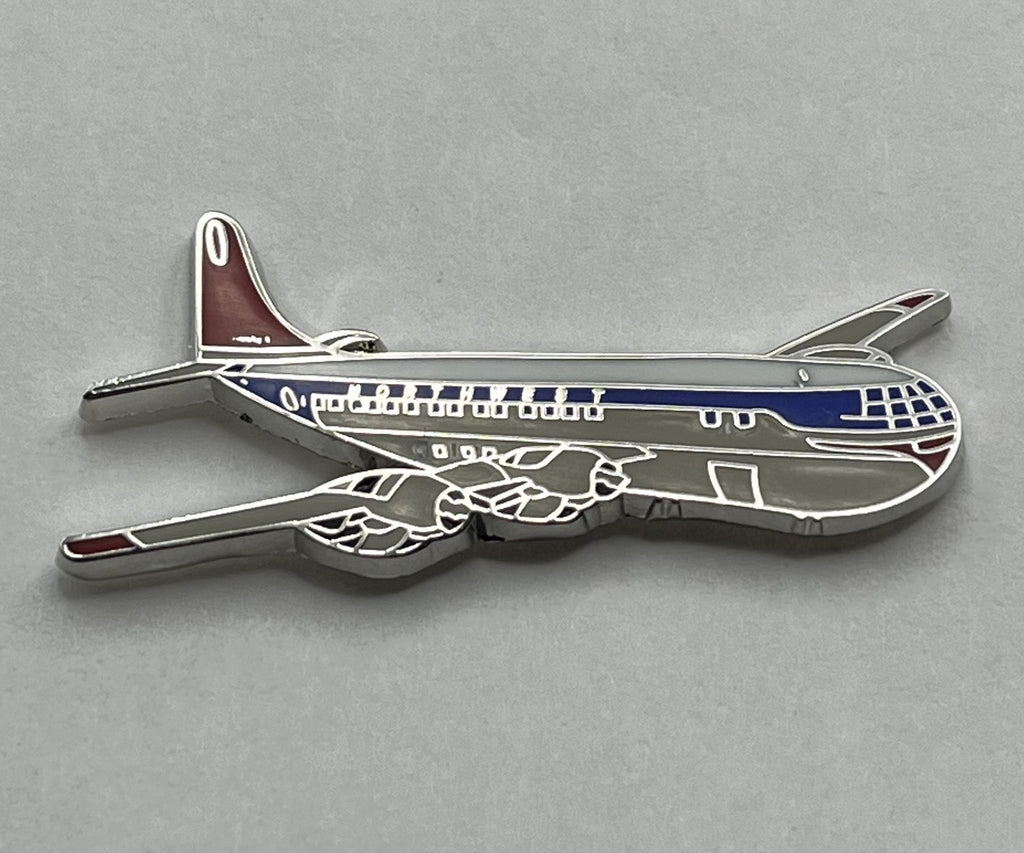 Northwest Airlines Boeing 377 Stratocruiser Airplane Lapel Pin ~ Repro Gift