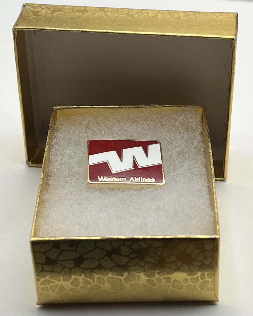 Western Airlines Block W Logo Lapel Pin – Repro Gift
