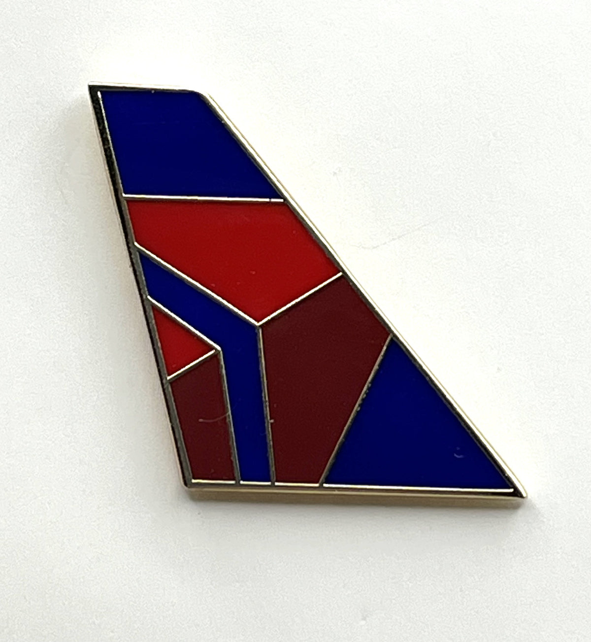 Delta Air Lines Widget Tail Lapel Pin – Cloisonné Reproduction w/ Box