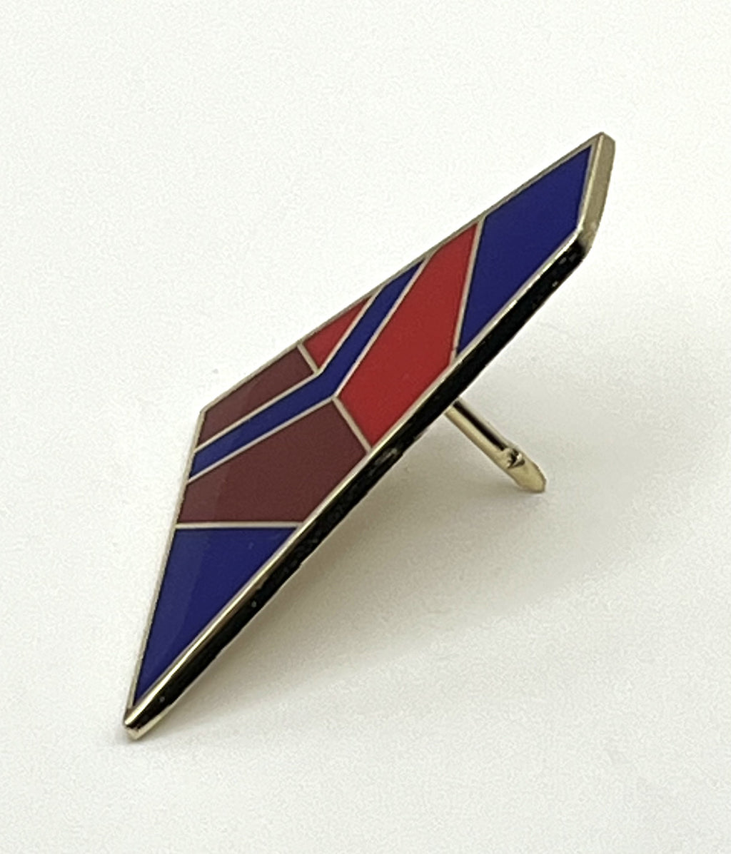Delta Air Lines Widget Tail Lapel Pin – Cloisonné Reproduction w/ Box