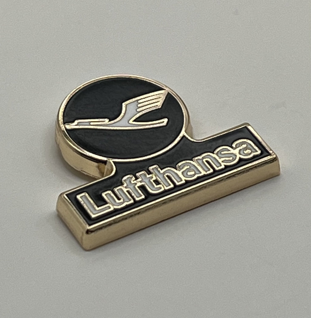 Lufthansa Crane Logo Lapel Pin Cloisonné Repro Gift