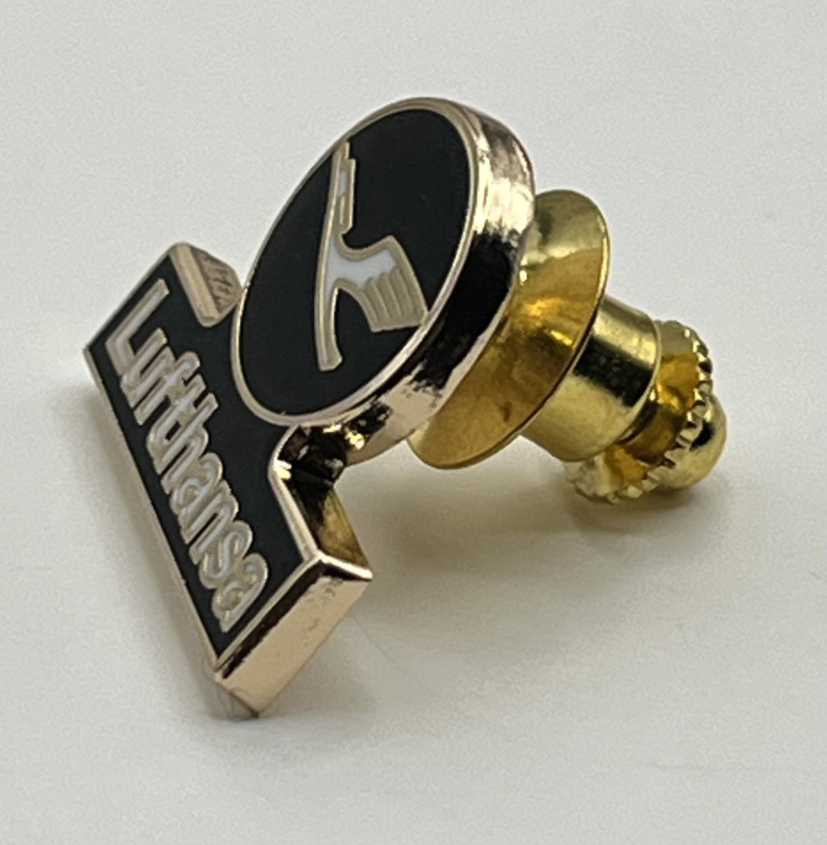 Lufthansa Crane Logo Lapel Pin Cloisonné Repro Gift