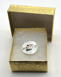 United Air Lines Shield Logo Round Lapel Pin Cloisonné Repro Gift