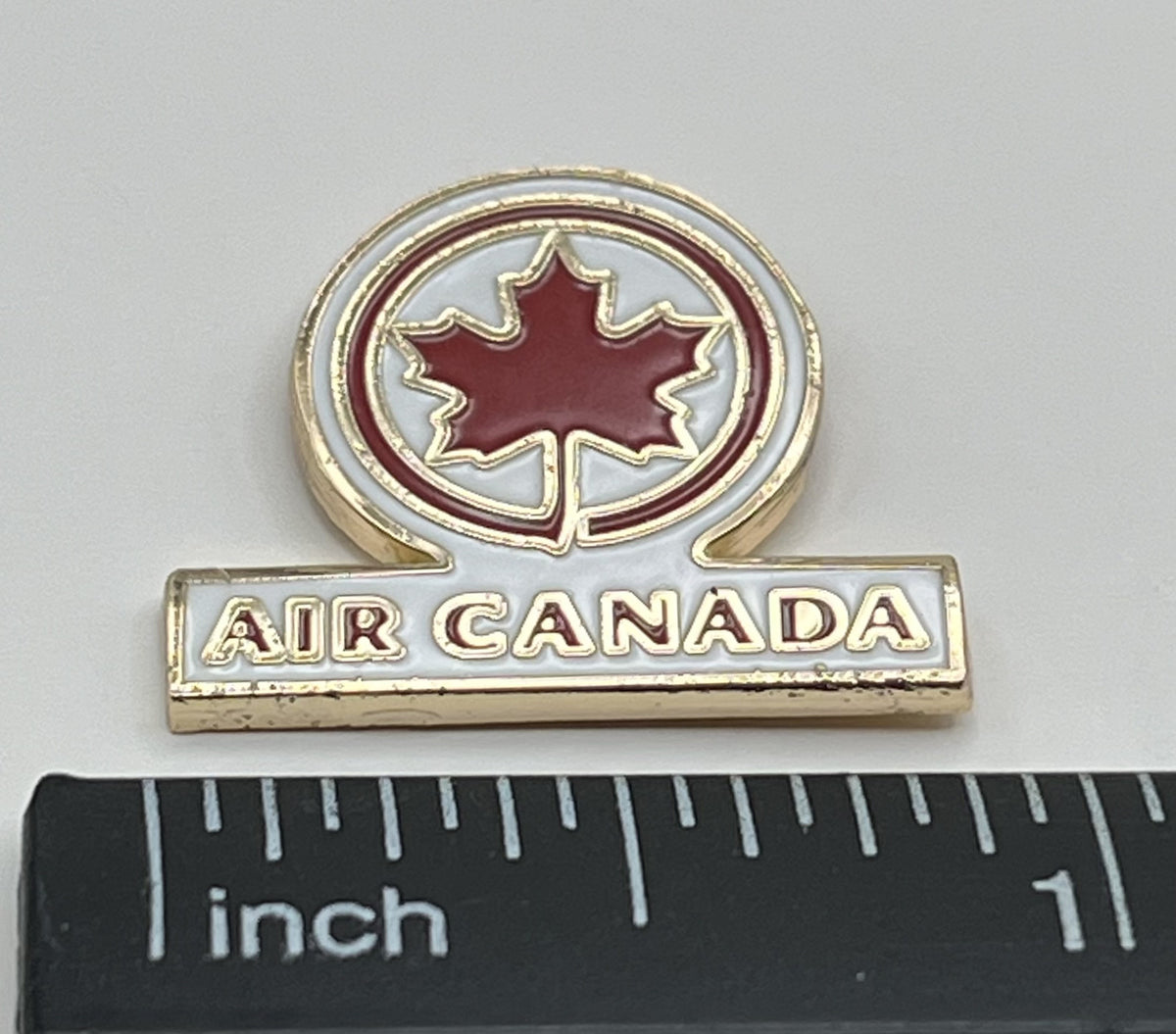 Air Canada Maple Leaf Logo Lapel Pin Cloisonné Repro Gift
