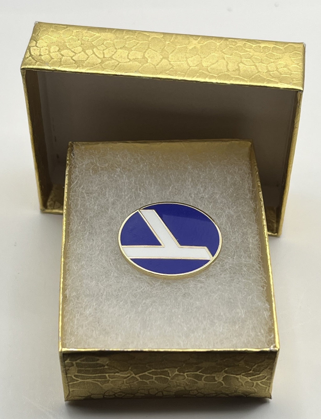Eastern Air Lines Hockey Stick Logo Lapel Pin Cloisonné Repro Gift