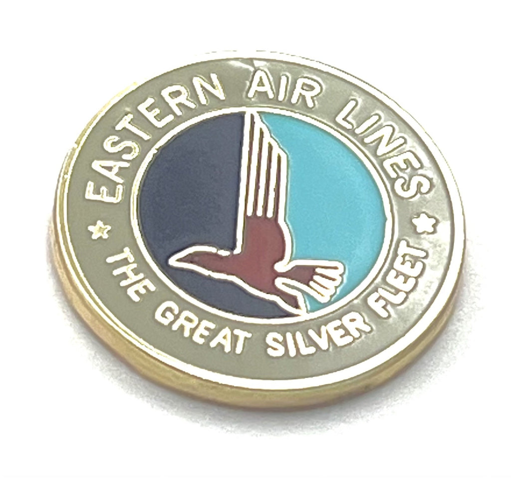 Eastern Air Lines Great Silver Fleet Logo Lapel Pin Repro Gift